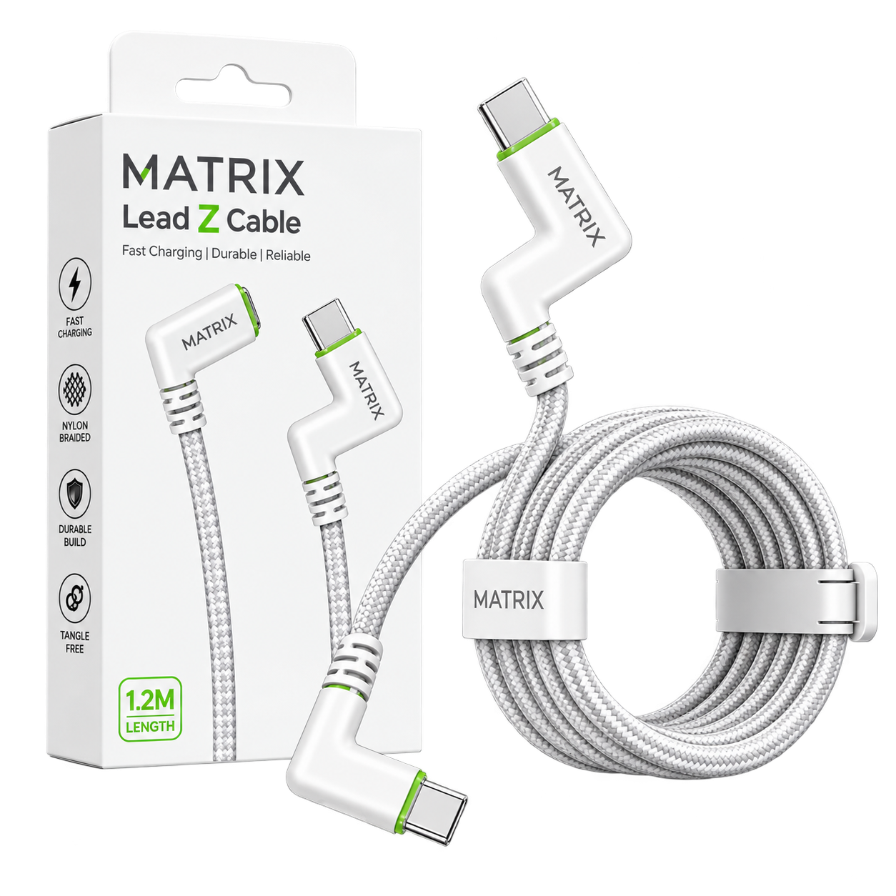 Lead Z Premium Braided USB-C Cable
